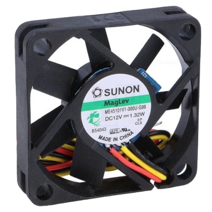 Вентилятор охлаждения Sunon ME45101V1-000U-G99 45x45x10 DC Вентилятор охлаждения Sunon ME45101V1-000U-G99 45x45x10 DC