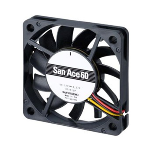 Осевой вентилятор 9GA0612L9001 Sanyo Denki 60x60x10 серии San Ace 60 Осевой вентилятор 9GA0612L9001 Sanyo Denki 60x60x10 серии San Ace 60