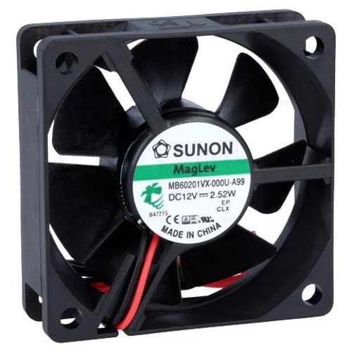 Вентилятор охлаждения Sunon MB60201VX-000U-A99 60x60x20 DC Вентилятор охлаждения Sunon MB60201VX-000U-A99 60x60x20 DC
