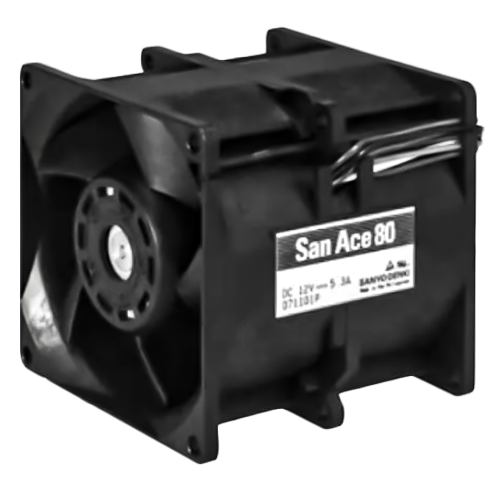 Осевой вентилятор 9CRA0824G8D001 Sanyo Denki 80x80x80 серии San Ace 80 Осевой вентилятор 9CRA0824G8D001 Sanyo Denki 80x80x80 серии San Ace 80