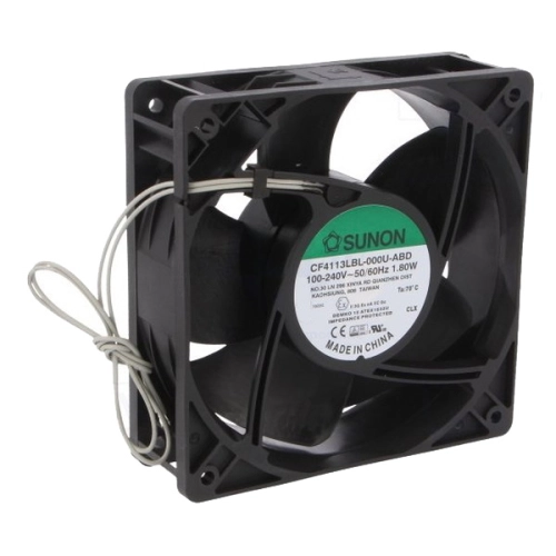 Вентилятор охлаждения Sunon CF4113LBL-000U-ABD 120x120x38 AC Вентилятор охлаждения Sunon CF4113LBL-000U-ABD 120x120x38 AC
