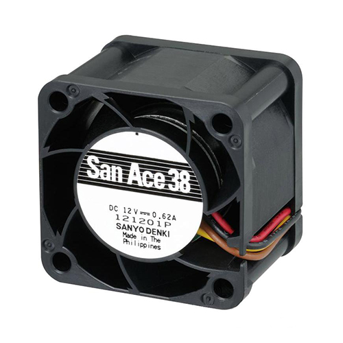 Осевой вентилятор 9GA0312P3K001 Sanyo Denki 38x38x28 серии San Ace 38 Осевой вентилятор 9GA0312P3K001 Sanyo Denki 38x38x28 серии San Ace 38