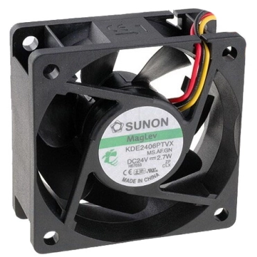 Вентилятор охлаждения Sunon KDE2406PTVX 60x60x25 DC Вентилятор охлаждения Sunon KDE2406PTVX 60x60x25 DC