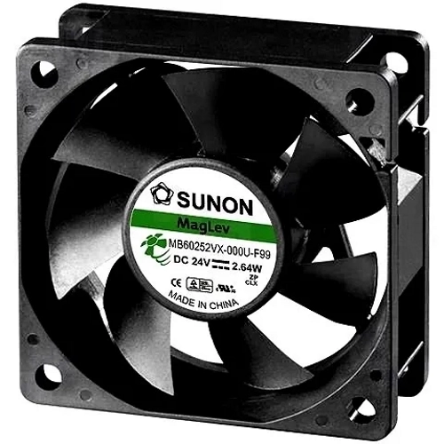 Вентилятор охлаждения Sunon MB6025VX0000-F99 60x60x25 DC Вентилятор охлаждения Sunon MB6025VX0000-F99 60x60x25 DC