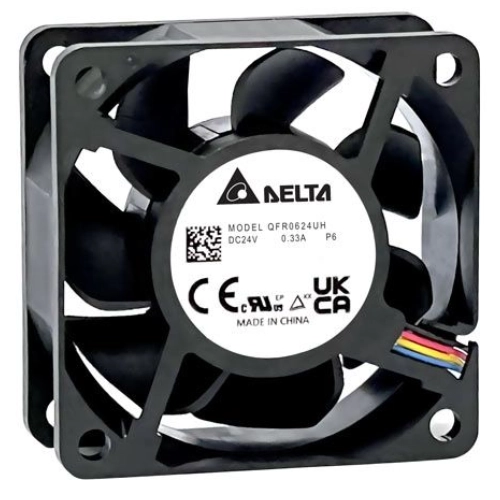 Вентилятор охлаждения Delta QFR0612EH-B (размер 60x60x25) осевой Вентилятор охлаждения Delta QFR0612EH-B (размер 60x60x25) осевой