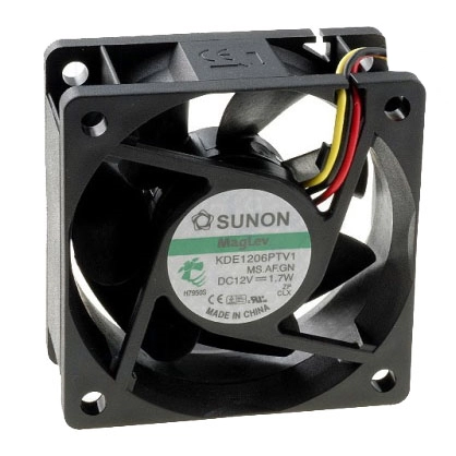 Вентилятор охлаждения Sunon KD1206PTV1 60x60x25 DC Вентилятор охлаждения Sunon KD1206PTV1 60x60x25 DC