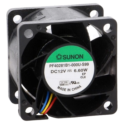 Вентилятор охлаждения Sunon PF40281B1-000U-S99 40x40x28 AC Вентилятор охлаждения Sunon PF40281B1-000U-S99 40x40x28 AC