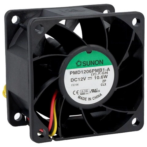 Вентилятор охлаждения Sunon PMD1206PMB1-A 60x60x38 DC Вентилятор охлаждения Sunon PMD1206PMB1-A 60x60x38 DC