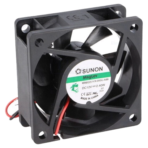 Вентилятор охлаждения Sunon MB60251VX-000U-A99 60x60x25 DC Вентилятор охлаждения Sunon MB60251VX-000U-A99 60x60x25 DC