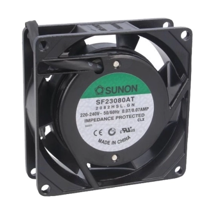 Вентилятор охлаждения Sunon SF23080AT-2082HSL.GN 80x80x25 AC Вентилятор охлаждения Sunon SF23080AT-2082HSL.GN 80x80x25 AC