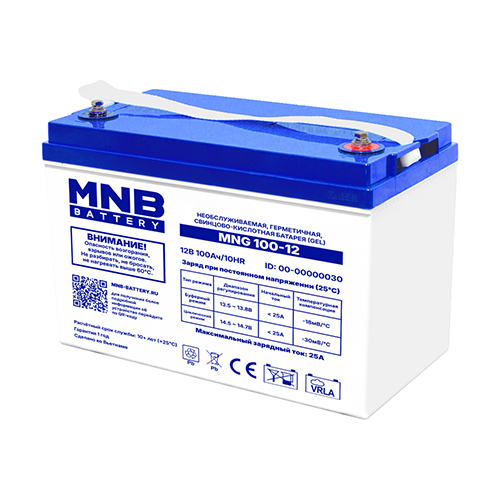 Аккумулятор MNG 100-12 MNB для бесперебойного питания фото 2 Аккумулятор MNG 100-12 MNB для бесперебойного питания фото 2