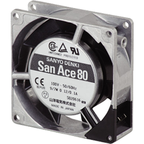Осевой вентилятор 109S054 Sanyo Denki 80x80x25 серии San Ace 80 Осевой вентилятор 109S054 Sanyo Denki 80x80x25 серии San Ace 80