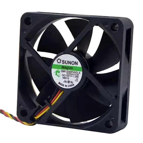 Вентилятор охлаждения Sunon GM1206PHV2-A 60х60х15 осевой DC Вентилятор охлаждения Sunon GM1206PHV2-A 60х60х15 осевой DC