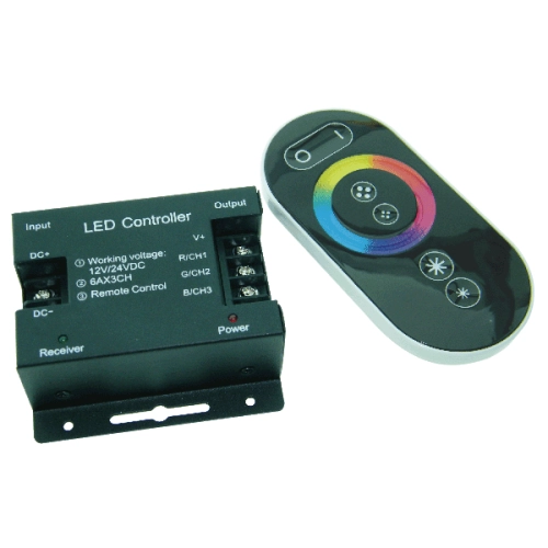 КонтроллерFOTON FL-FPC Controller RGB RF Sensor 3x6A DC12V/24V 216W/432W с пультом КонтроллерFOTON FL-FPC Controller RGB RF Sensor 3x6A DC12V/24V 216W/432W с пультом
