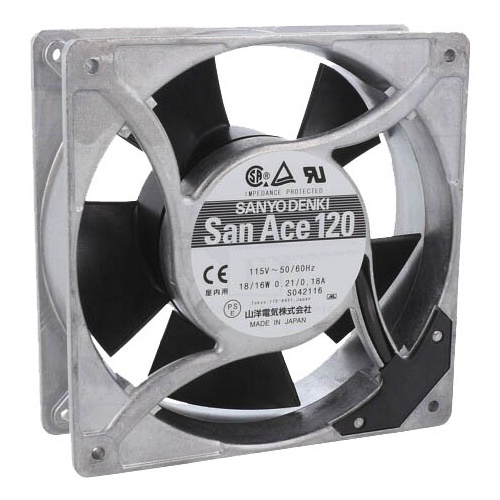 Осевой вентилятор 109S083 Sanyo Denki 120x120x25 серии San Ace 120 Осевой вентилятор 109S083 Sanyo Denki 120x120x25 серии San Ace 120