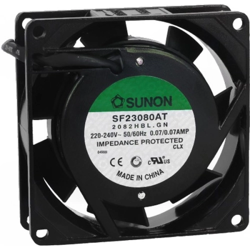 Вентилятор охлаждения Sunon SF23080AT2082HB 80x80x25 AC Вентилятор охлаждения Sunon SF23080AT2082HB 80x80x25 AC