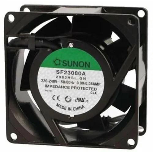 Вентилятор охлаждения Sunon SF23080A2083HSL 80х80х38 осевой AC Вентилятор охлаждения Sunon SF23080A2083HSL 80х80х38 осевой AC