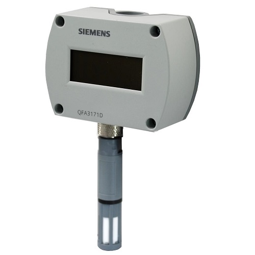 QFA3171D Комнатный датчик влажности и температуры Siemens 4-20мА displ QFA3171D Комнатный датчик влажности и температуры Siemens 4-20мА displ