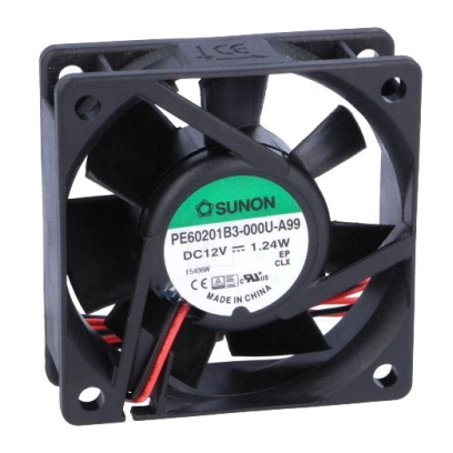 Вентилятор охлаждения Sunon PE60201B3-000U-A99 60x60x20 DC Вентилятор охлаждения Sunon PE60201B3-000U-A99 60x60x20 DC