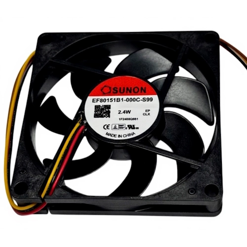 Вентилятор охлаждения Sunon EF80151B1-000C-S99 80х80х15 осевой DC Вентилятор охлаждения Sunon EF80151B1-000C-S99 80х80х15 осевой DC