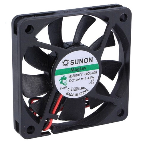 Вентилятор охлаждения Sunon MB60101V1-000U-A99 60x60x10 DC Вентилятор охлаждения Sunon MB60101V1-000U-A99 60x60x10 DC