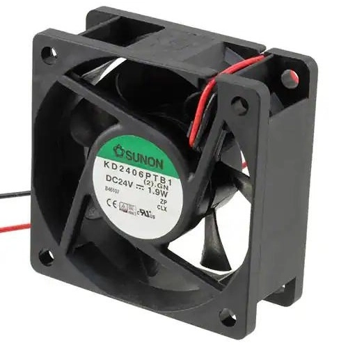 Вентилятор охлаждения Sunon KD2406PTB1 60х60х25 осевой DC Вентилятор охлаждения Sunon KD2406PTB1 60х60х25 осевой DC