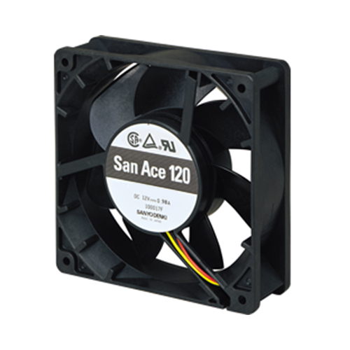 Осевой вентилятор 9G1224G102 Sanyo Denki 120x120x38 серии San Ace 120 Осевой вентилятор 9G1224G102 Sanyo Denki 120x120x38 серии San Ace 120