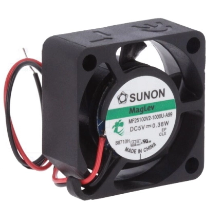 Вентилятор охлаждения Sunon MF25100V2-1000U-A99 25x25x10 DC Вентилятор охлаждения Sunon MF25100V2-1000U-A99 25x25x10 DC