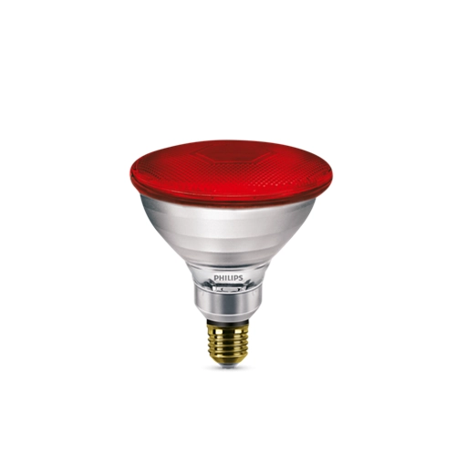 Инфракрасная лампа PHILIPS IR175R PAR38 E27 230V d121x136 RED красная Инфракрасная лампа PHILIPS IR175R PAR38 E27 230V d121x136 RED красная