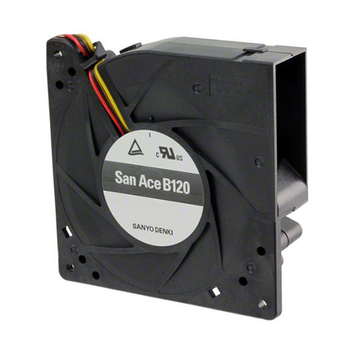 Центробежный вентилятор 9BFB12P2H003 Sanyo Denki 120x120x32 серии San Ace B120 Центробежный вентилятор 9BFB12P2H003 Sanyo Denki 120x120x32 серии San Ace B120