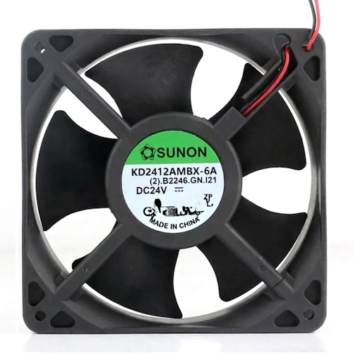 Вентилятор охлаждения Sunon KD2412PMBX-6A-B2612.GN 120х120х38 осевой DC Вентилятор охлаждения Sunon KD2412PMBX-6A-B2612.GN 120х120х38 осевой DC