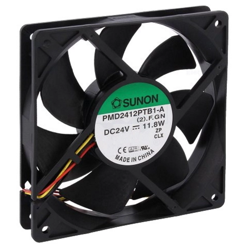 Вентилятор охлаждения Sunon PMD2412PTB1AF 120x120x25 DC Вентилятор охлаждения Sunon PMD2412PTB1AF 120x120x25 DC