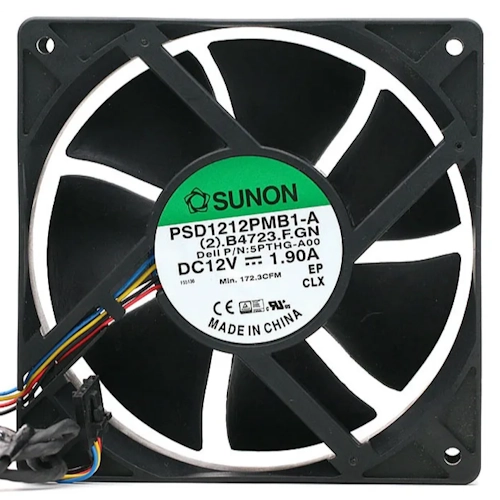 Вентилятор охлаждения Sunon PSD1212PMB1-A 120х120х38 осевой DC Вентилятор охлаждения Sunon PSD1212PMB1-A 120х120х38 осевой DC