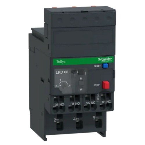 Тепловое реле перегрузки LRD083 Schneider Electric 690В Тепловое реле перегрузки LRD083 Schneider Electric 690В