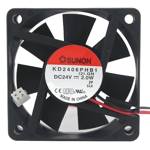 Вентилятор охлаждения Sunon KD2406PHB1 60х60х15 осевой DC Вентилятор охлаждения Sunon KD2406PHB1 60х60х15 осевой DC