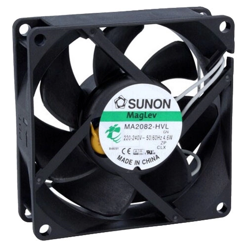 Вентилятор охлаждения Sunon MA2082-HVL 80x80x25 AC Вентилятор охлаждения Sunon MA2082-HVL 80x80x25 AC