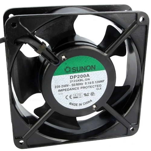 Вентилятор охлаждения Sunon DP200A2123HSL 120х120х38 осевой AC Вентилятор охлаждения Sunon DP200A2123HSL 120х120х38 осевой AC