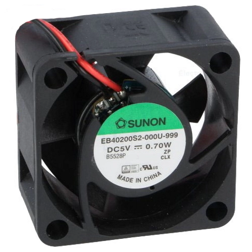Вентилятор охлаждения Sunon EB40200S2-000U-999 40x40x20 DC Вентилятор охлаждения Sunon EB40200S2-000U-999 40x40x20 DC