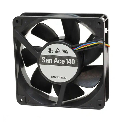 Осевой вентилятор 109P1412H101 Sanyo Denki 140x140x38 серии San Ace 140 Осевой вентилятор 109P1412H101 Sanyo Denki 140x140x38 серии San Ace 140