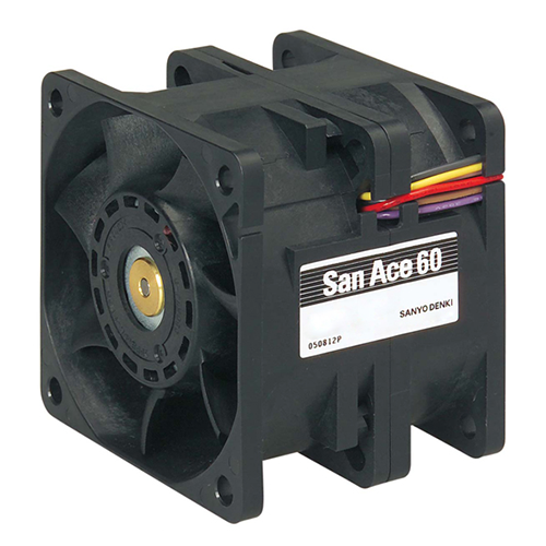 Осевой вентилятор 9CR0612G502 Sanyo Denki 60x60x51 серии San Ace 60 Осевой вентилятор 9CR0612G502 Sanyo Denki 60x60x51 серии San Ace 60