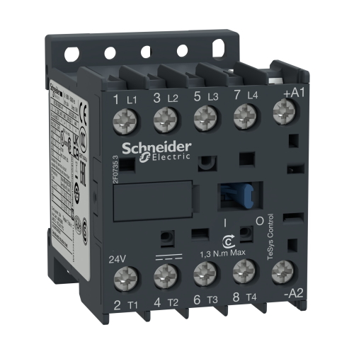 Контактор LP1K12004FD Schneider Electric 12А 4П Контактор LP1K12004FD Schneider Electric 12А 4П