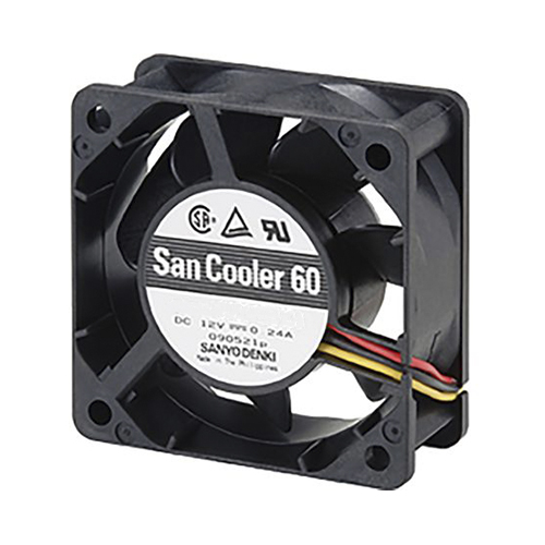 Осевой вентилятор 9AH0612P4G03 Sanyo Denki 60x60x25 серии San Ace 60 Осевой вентилятор 9AH0612P4G03 Sanyo Denki 60x60x25 серии San Ace 60