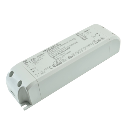 Драйвер Vossloh Schwabe EDXe IP20 130/24.057 (24V 30W) 153x41x32mm Драйвер Vossloh Schwabe EDXe IP20 130/24.057 (24V 30W) 153x41x32mm