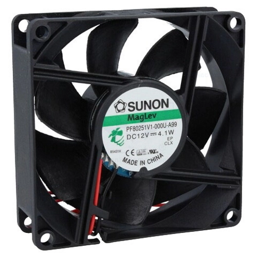 Вентилятор охлаждения Sunon PF80251V1-000U-A99 80x80x25 DC Вентилятор охлаждения Sunon PF80251V1-000U-A99 80x80x25 DC
