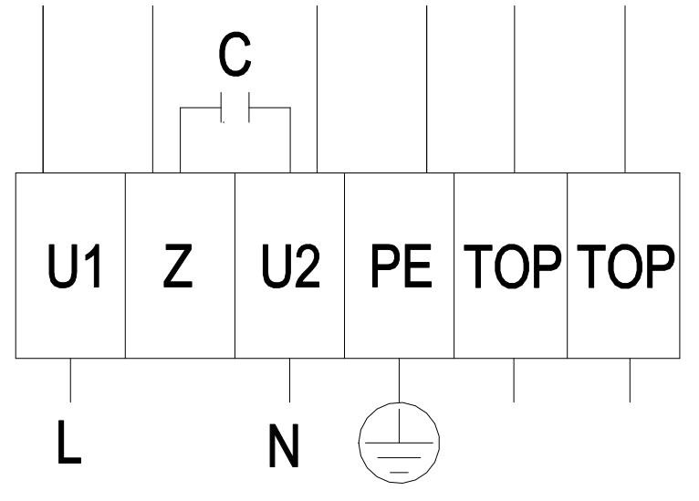 Схема подключения A4E560-AQ01-01 Ebmpapst Схема подключения A4E560-AQ01-01 Ebmpapst