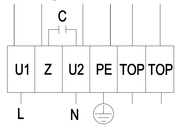 Схема подключения A8E500-AJ03-01 Ebmpapst