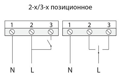 Схема подключения электропривода BVM SM230-16N