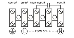 Схема подключения вентилятора YWF(K)6D-910-Z Ровен