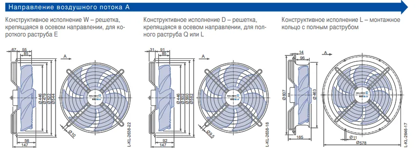Габаритные размеры FN045-6IK.BF.V7P3