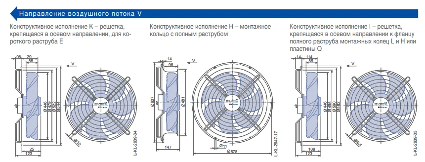 Габаритные размеры FN045-6IK.BF.V7P3
